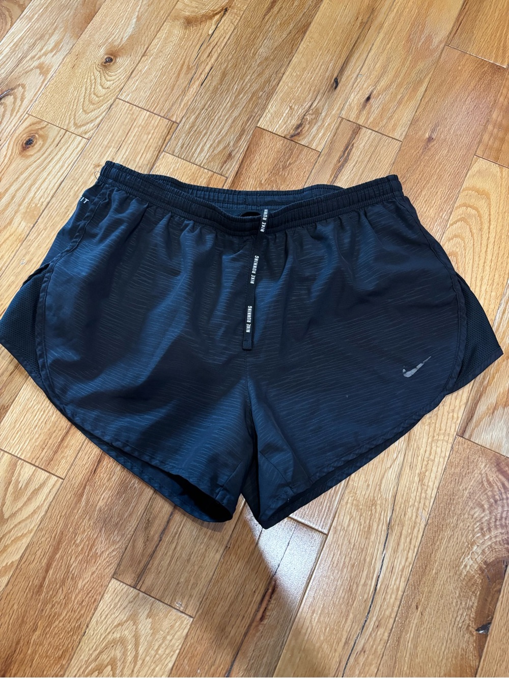 Nike Black Women's Athletic Running Shorts with Drawstring